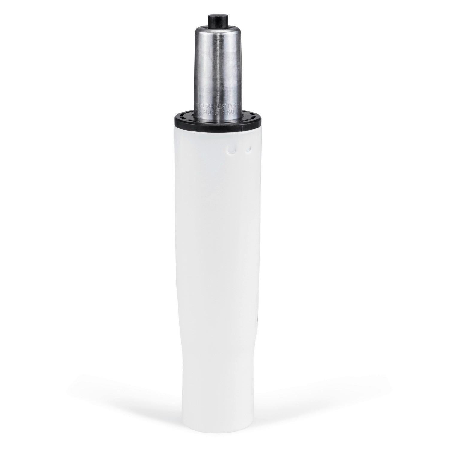 Zubehör für Bürohocker Gasfeder Weiß - Weiß, MODERN, Metall (5,2/32/5,2cm) - MID.YOU