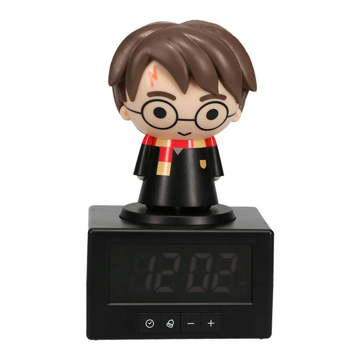 BUDZIK HARRY POTTER ICON ALARM CLOCK - czarny, Basics, tworzywo sztuczne (10/16.3/9cm)