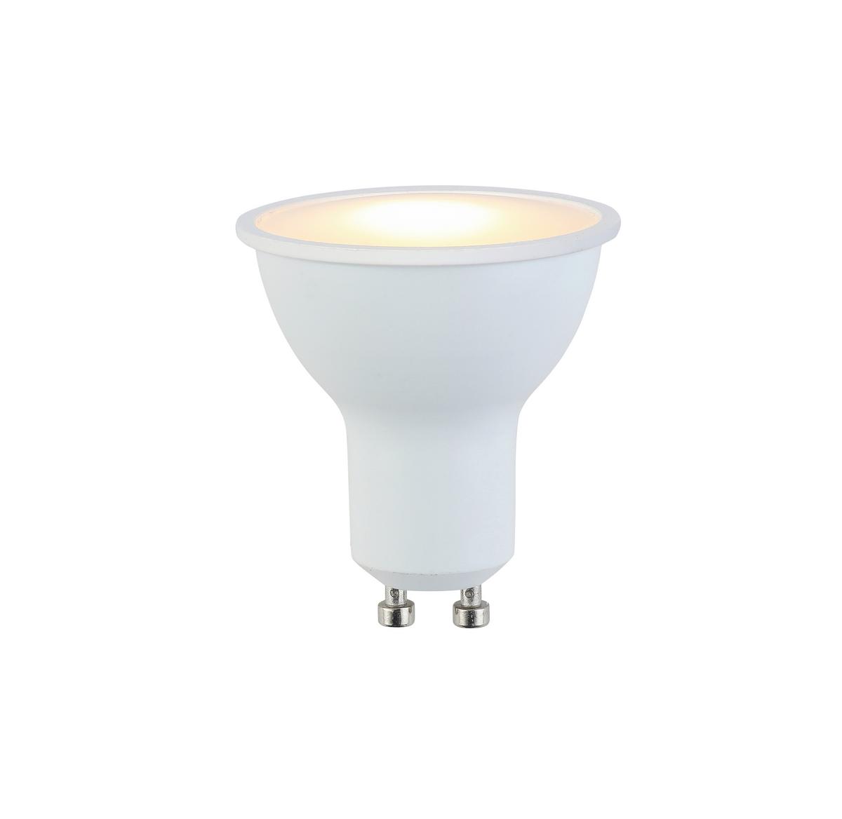 ŻARÓWKA LED COLOUR - biały, Basics, tworzywo sztuczne/metal (5/5,6cm) - Boxxx