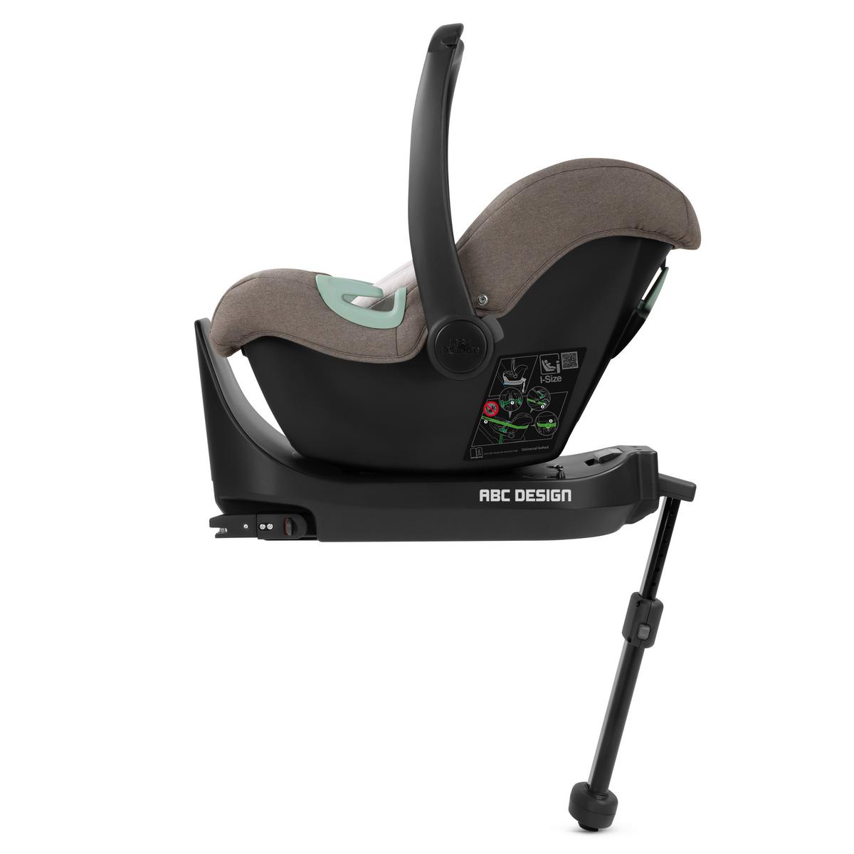 BAZA ISOFIX 1200469 ISOFIX BASE ROOT - czarny, Basics (35/32,5/61cm) - ABC Design