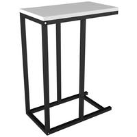 Mizica Insasi, Bela, Črna - črna/bela, Design, kovina/leseni material (46/26/63cm) - MID.YOU