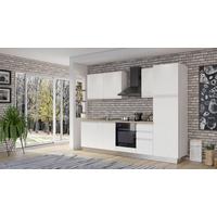 Blok Kuhinja S Aparatima Gilda Gola - bijela, Moderno, drvni materijal/drvo (285/216/60cm) - Modern Living