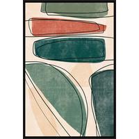 Keilrahmenbild Denise ca. 60x90cm - Beige/Schwarz, MODERN, Holzwerkstoff/Kunststoff (60/90cm) - Mömax