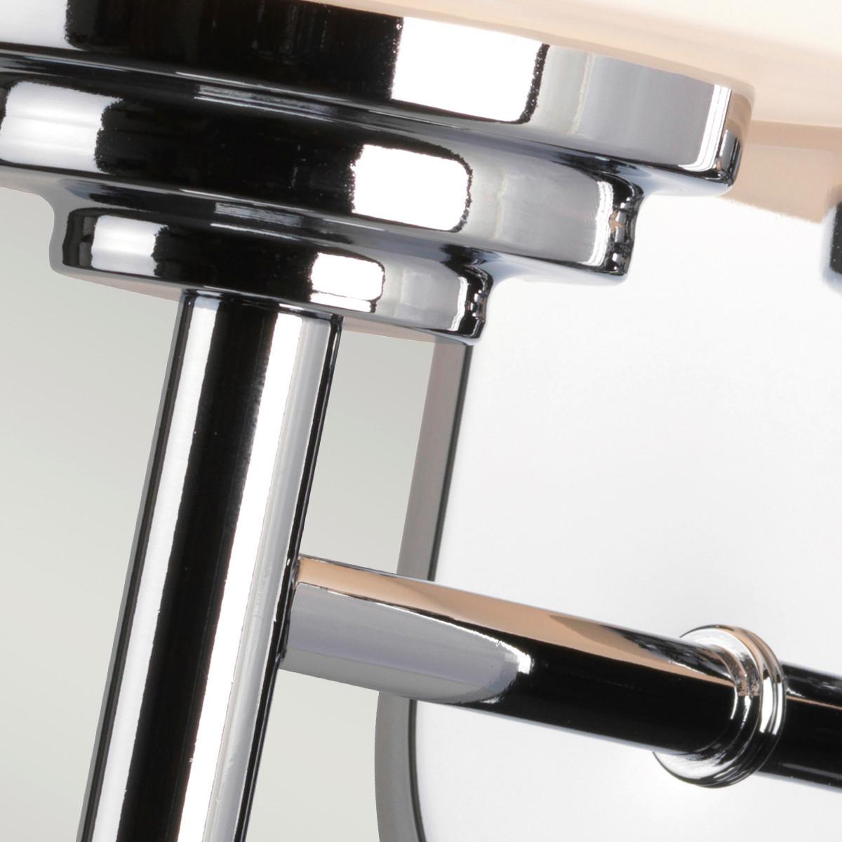 Kupaonska Zidna Svjetiljka Fe-Malibu1-Bath - boje kroma, Design, staklo/metal (12.9/21.6/16cm)