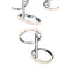 LED-HÄNGLAMPA RONG - kromfärg, Modern, metall/plast (45,5/45,5/120cm)