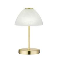 LAMPA STOŁOWA LED TOUCH - biały/kolor złoty, Konventionell, metal/szkło (15/24cm) - Boxxx