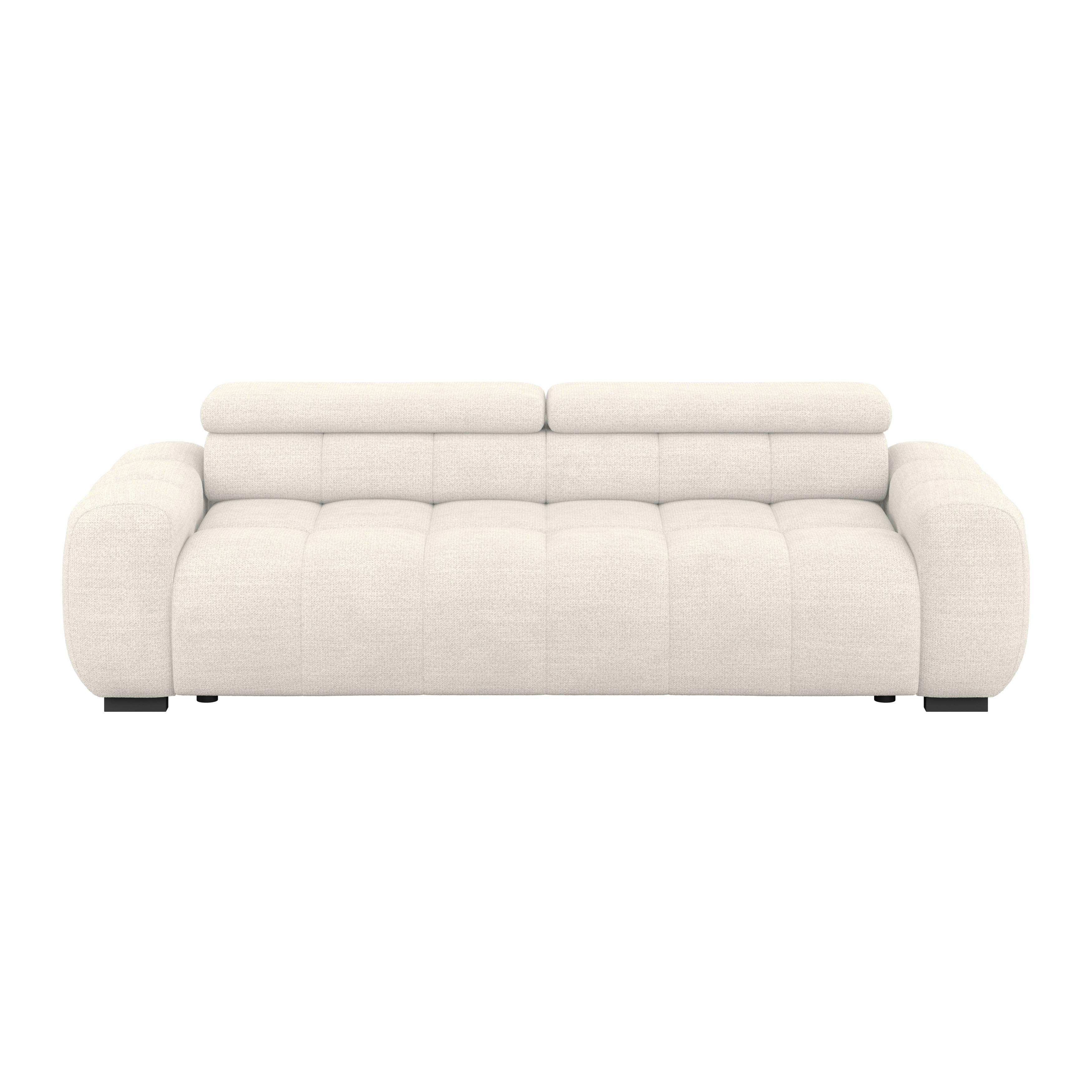 Canapea Bigsofa BULL - grej, Design, textil (248/77-97/108cm) - Luca Bessoni