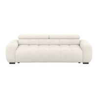 Velika Sofa Bull - crna/sivo-bež, Design, tekstil/plastika (248/77-97/108cm) - Luca Bessoni