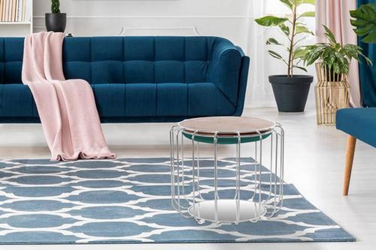 BEISTELLTISCH DJP68 - Dunkelgrün/Silberfarben, Basics, Glas/Holzwerkstoff (50/50/45cm) - Kayoom