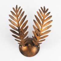 Wandleuchte Felce Bronzo Bronzefarben max.  Watt - Bronzefarben, Natur, Metall (30/14cm)
