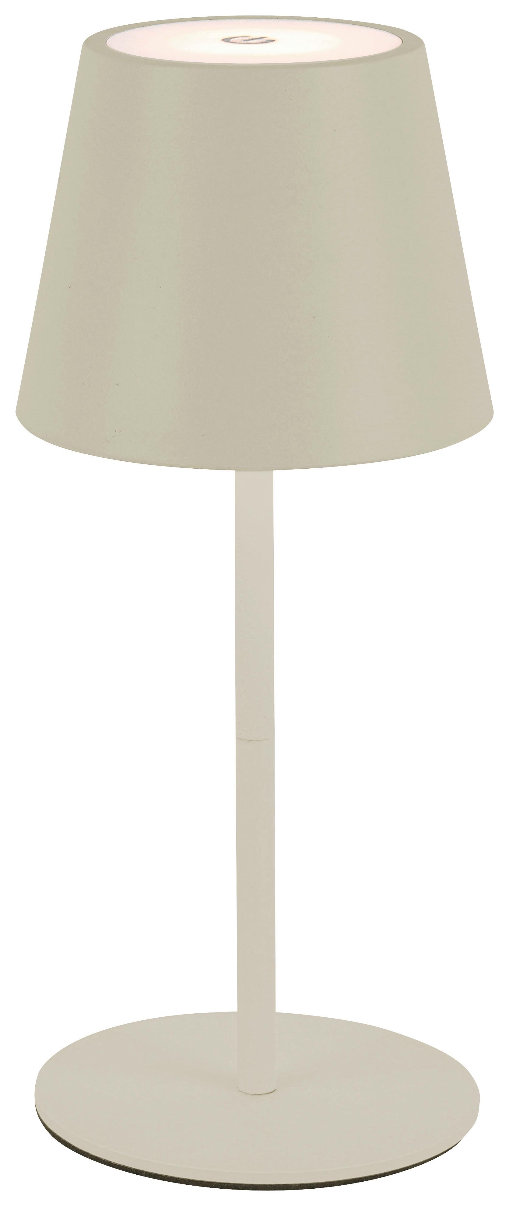 PORTABEL LAMPA NOEMI - sandfärgad, Klassisk, metall/plast (10,5/17-36cm) - Mömax