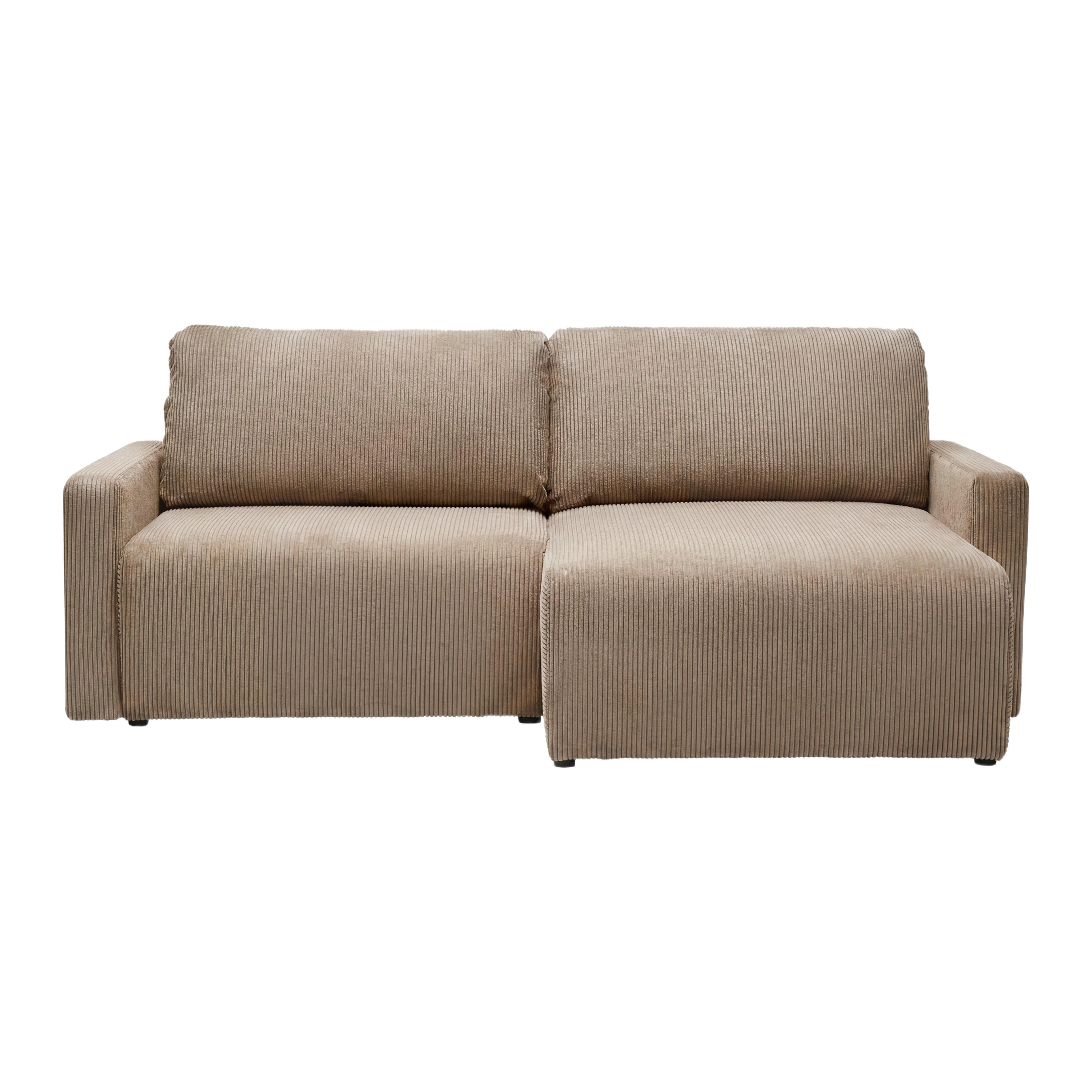 Coltar DAVE -BEST PRICE - caramel, Modern, textil (227/146cm) - Best Price