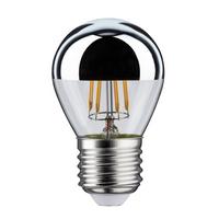 LED-Leuchtmittel 28668 max. 4,8 Watt - Klar/Silberfarben, Basics, Glas (7,2cm) - Paulmann
