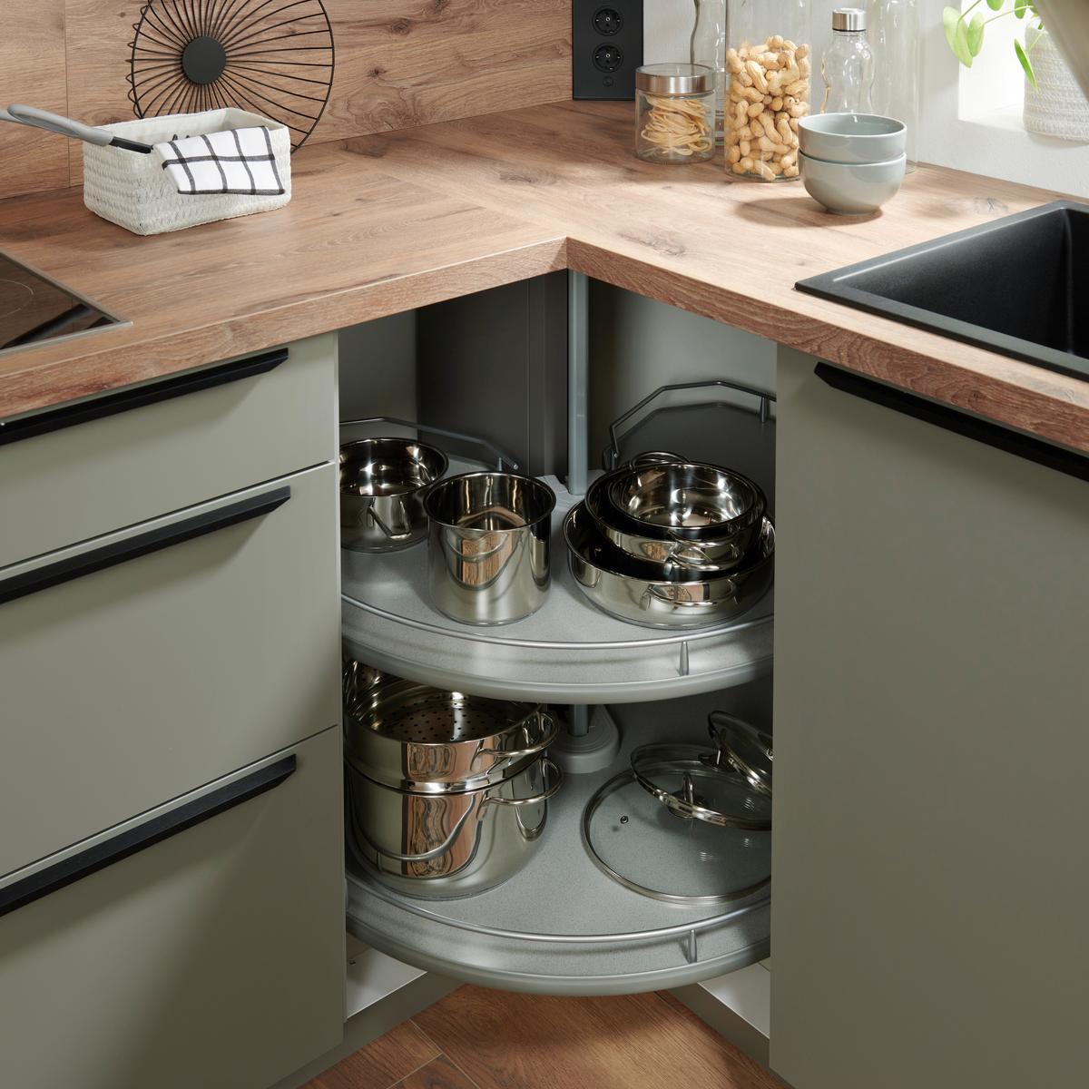 Bucătărie la comandă Easytouch - Modern, material pe bază de lemn (312,5/187,5cm) - Nobilia