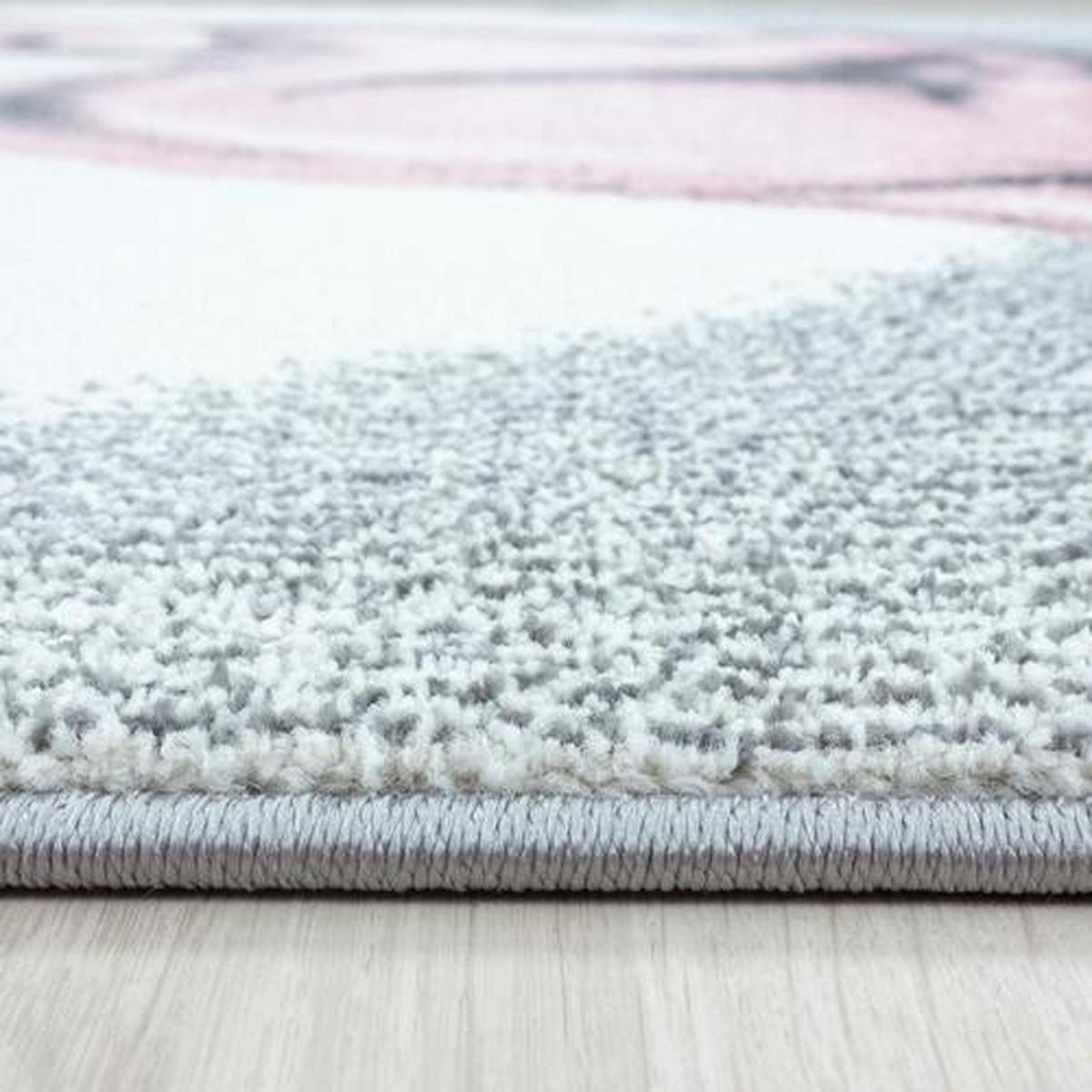 Kinderteppich Bambi Rosa ca. 120x170 cm - Rosa, Trend, Textil (120/170cm)