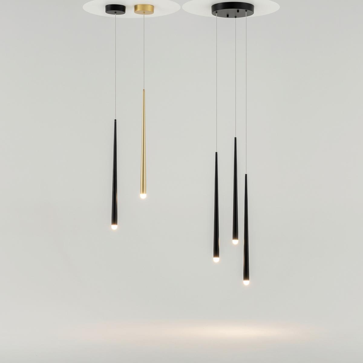 Pendelleuchte Mod132pl-L6bk - Schwarz, Design, Metall (3.5/219.3cm) - MAYTONI