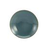 Farfurie adâncă Linen - albastru, ceramică (22/22/4cm) - Premium Living