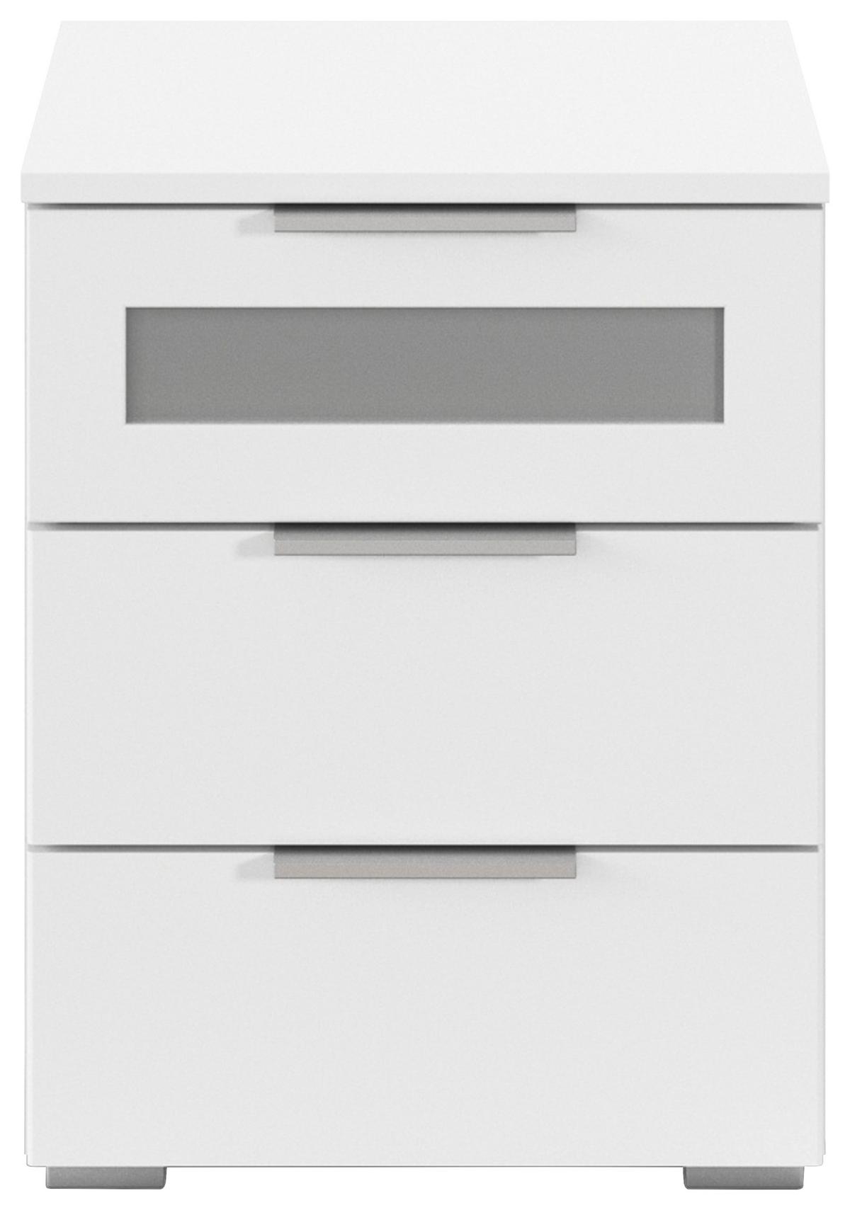 NOPTIERA MARS 3L-GR - alb, Basics, material pe bază de lemn (40/50/40cm) - Modern Living