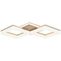 LED-Deckenleuchte Kool Weiss max. 24 Watt - Champagner, Modern, Kunststoff/Metall (62/31/9cm) - Mömax