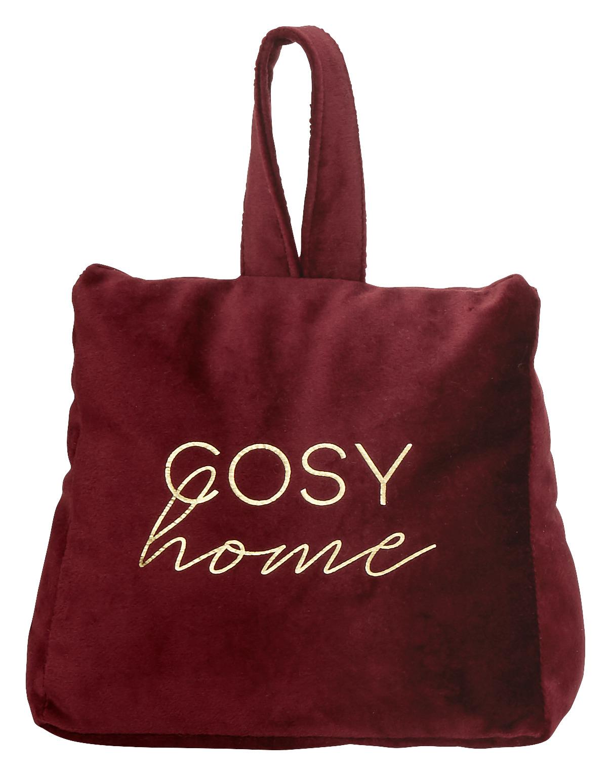 Türstopper Gerry in diversen Farben - Rosa/Grau, Textil (17/17/8cm) - Modern Living