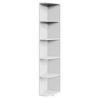 REGAŁ KOŃCOWY MULTIRAUMKONZEPT - biały, Konventionell, materiał drewnopochodny (30/185/38cm) - Xora
