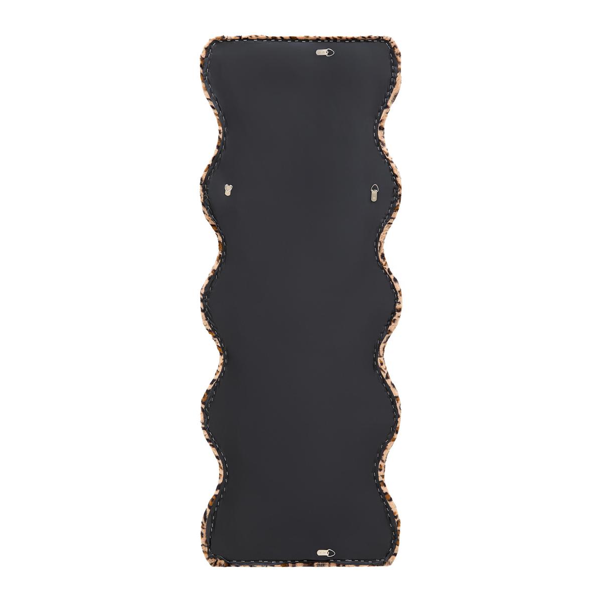 Suki Ogledalo - smeđa, Romantično / ladanjski, staklo/drvni materijal (60/160/4cm) - Premium Living