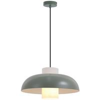 LAMPA WISZĄCA JULIE - zielony/biały, Trend, metal/szkło (38/120cm) - Collet's Monde