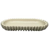 Bol decorativ Feline -Paz- - alb, Konventionell, ceramică (26,5/4,5/12,5cm) - Mömax