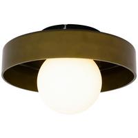 LAMPA SUFITOWA KORDULA - zielony, Design, metal/szkło (25/13cm) - Collett's Monde