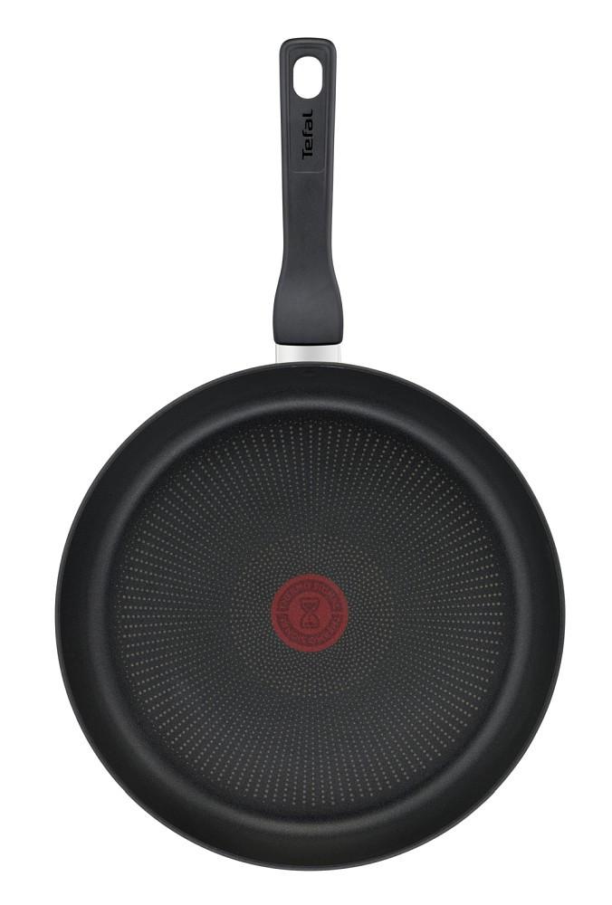 PATELNIA DO SMAŻENIA G28906 TEFAL - czarny, Basics, metal (28cm) - Tefal