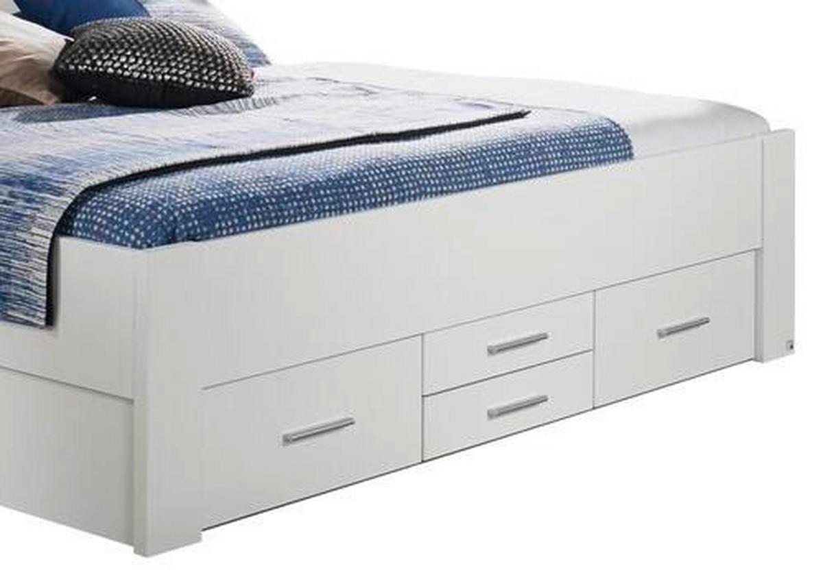 ŁÓŻKO ZE SCHOWKAMI ISOTTA - biały, Konventionell, materiał drewnopochodny (180/200cm) - Rauch Möbel