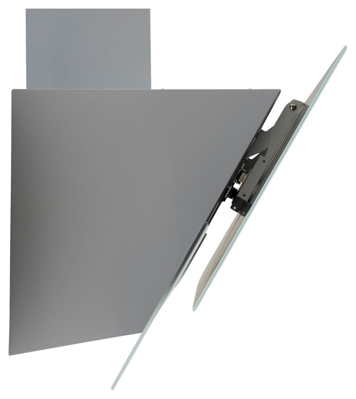 DUNSTABZUGSHAUBE RESPEKTA NIKA 90 CM - Weiß, Trend, Glas/Metall (89,5/34,5-109,5/38,5cm) - Respekta