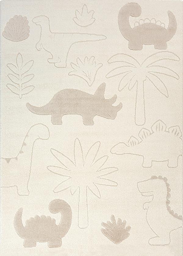 Kinderteppich Eclipse Creme ca. 140x200cm - Creme, Trend, Textil (140/200cm)