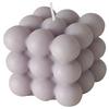 Svijeća Bubble Ii - siva, Basics (5,8/6/5,8cm) - Modern Living