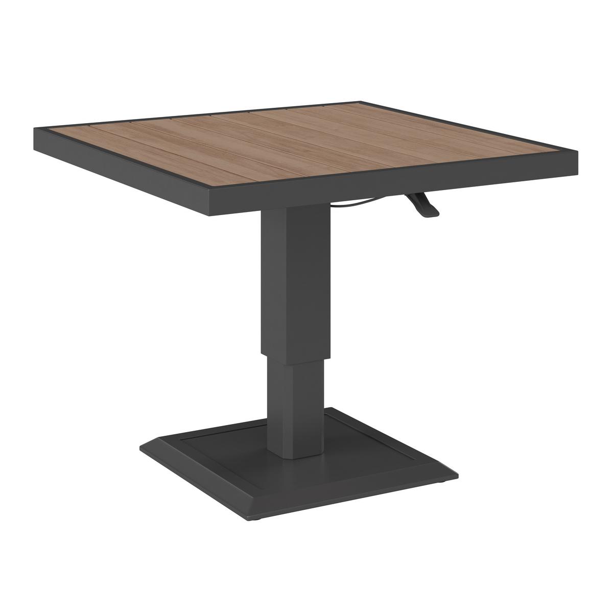 Loungegarnitur Washington Grau/naturfarben, 4-Teilig - siva/naravne barve, Moderno, kovina/umetna masa (192,5/72/73cm) - Mömax