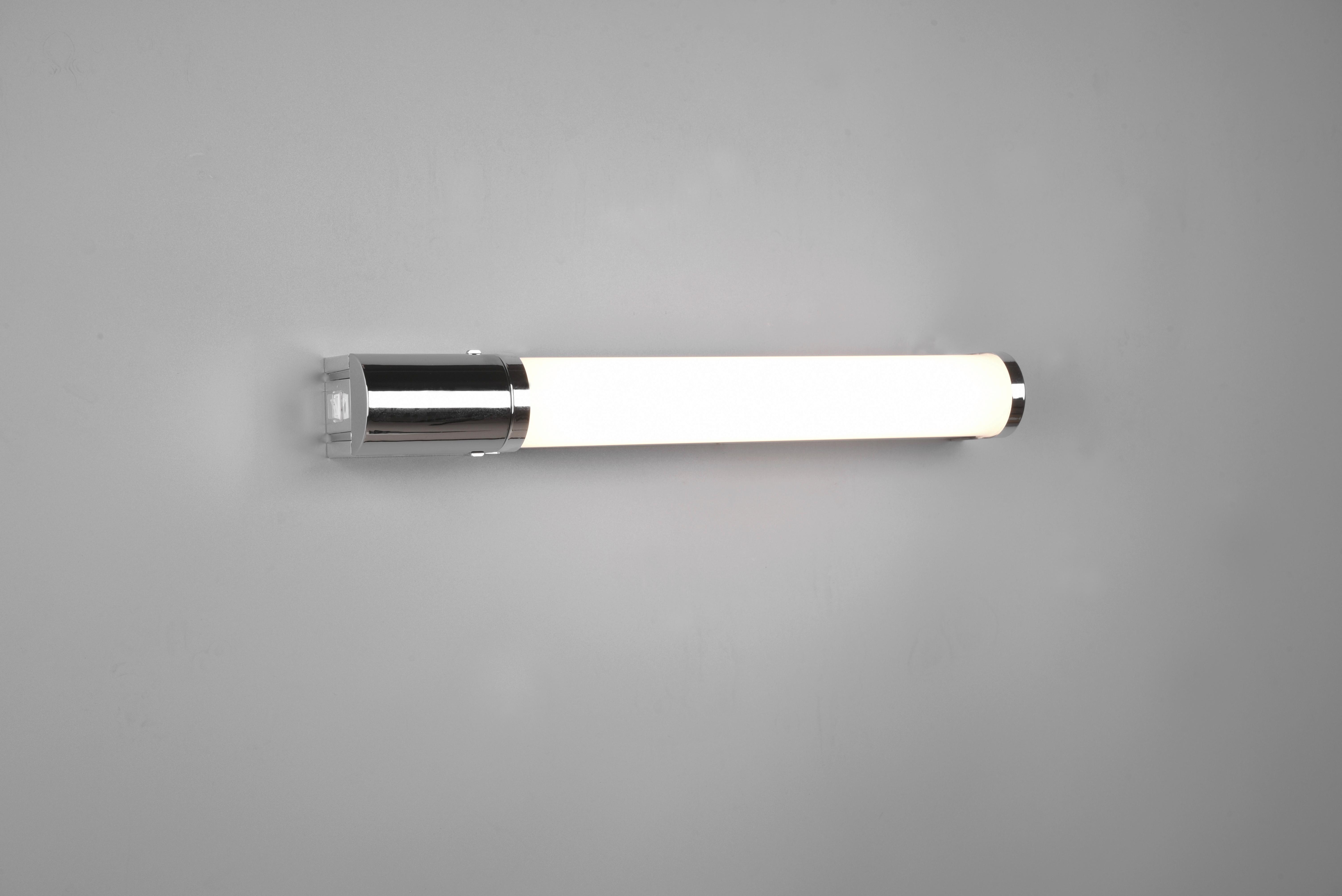 LED-Wandleuchte Piera in Chromfarben max. 8 Watt - Chromfarben, Basics, Kunststoff (41,5/7/5,5cm) - Trio Leuchten