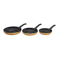 Set Tava Goldy - zlatne boje, Moderno, metal/plastika - Mömax