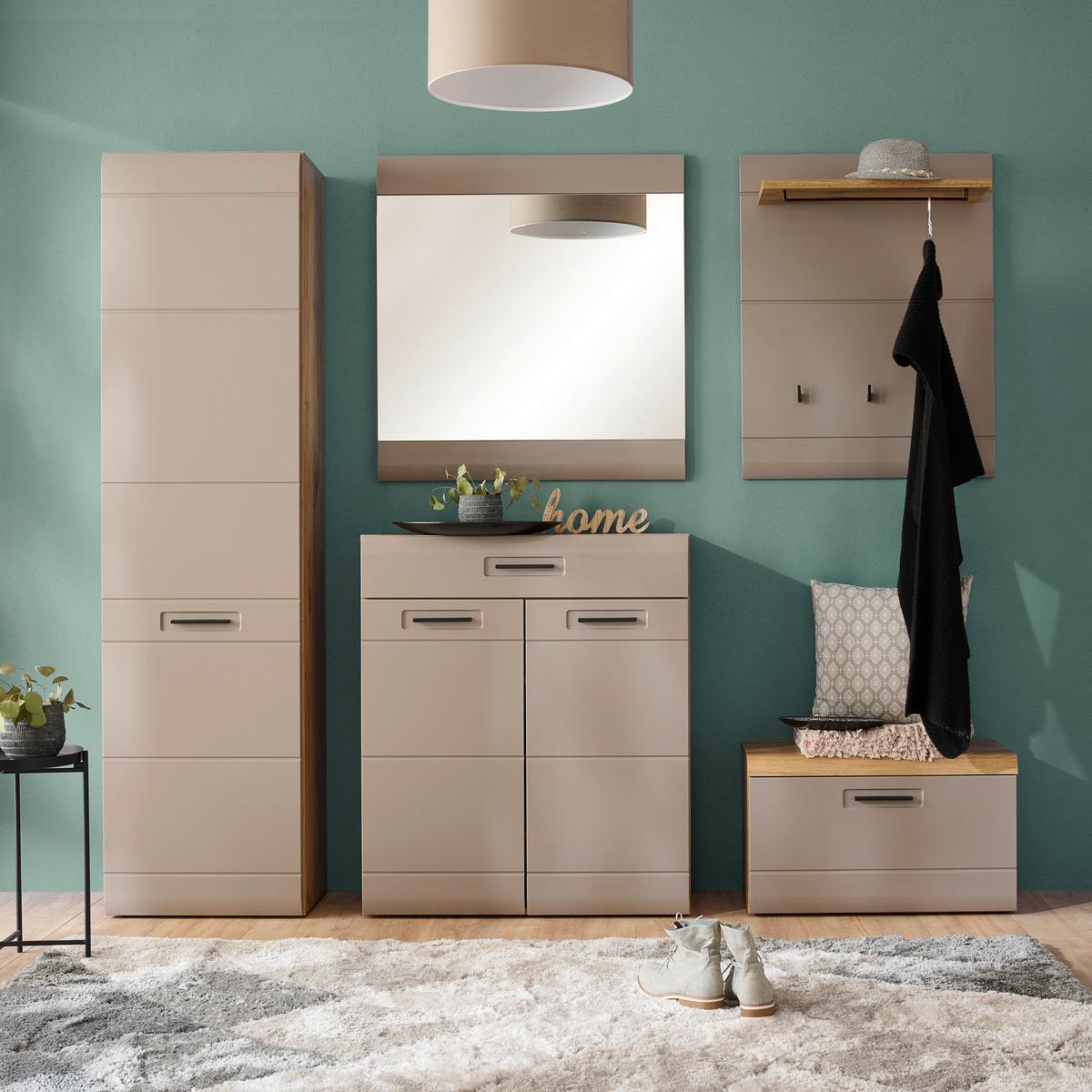 Oglindă AURIS - gri, Modern (85/90/2cm) - Modern Living