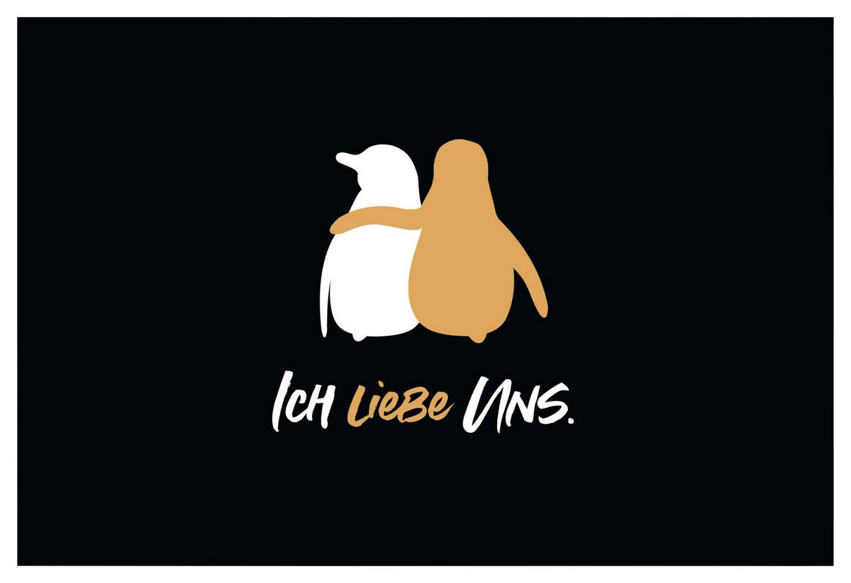 Postkarte Edelschwarz Multicolor - Basics, Papier (17,5/12cm)