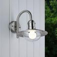 Außenleuchte Enzo - Edelstahlfarben, MODERN, Kunststoff/Metall (24/30cm) - MÖMAX modern living