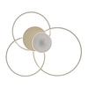 LED-TAKLAMPA SEHR - sandfärgad/champagne, Modern, metall/plast (74/77/11cm) - Mömax