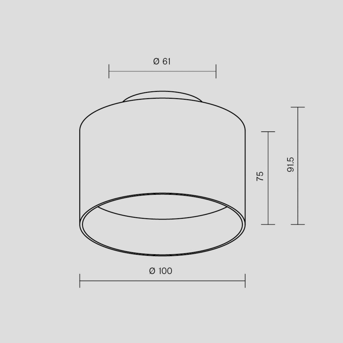 DECKENLEUCHTE PLANET - Weiss, Basics, Metall (10/9,2cm) - MAYTONI
