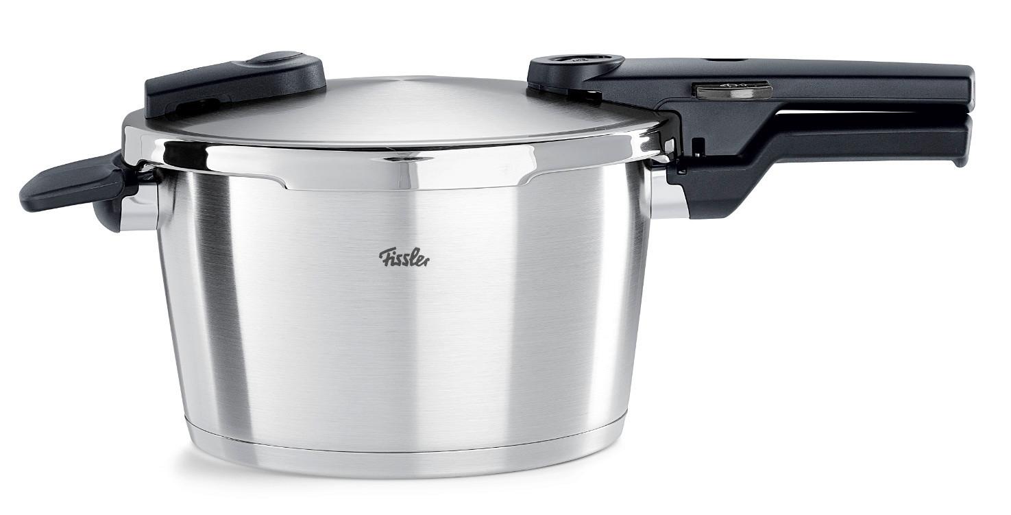 SZYBKOWAR 602-410-04-000/0 FISSLER - kolor srebrny/kolor stalowy, Basics, metal (22cm) - Fissler