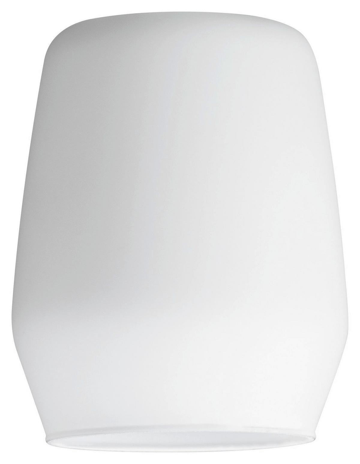 Schienensystem-Leuchtenschirm Vento in Weiß Ø ca. 8cm - Weiß, Design, Glas (8/9,5cm) - Paulmann