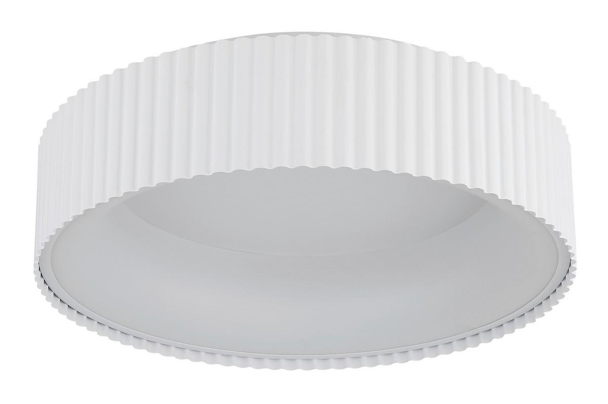 LED-DECKENLEUCHTE 15924DW KEMP - Weiss, Basics, Kunststoff/Metall (46/13cm) - Globo