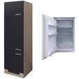 Omara Za Vgradnjo Naprav Milano - hrast/antracit, Moderno, kovina/leseni material (60/200/57cm) Omara Za Vgradnjo Naprav Milano - hrast/antracit, Moderno, kovina/leseni material (60/200/57cm)