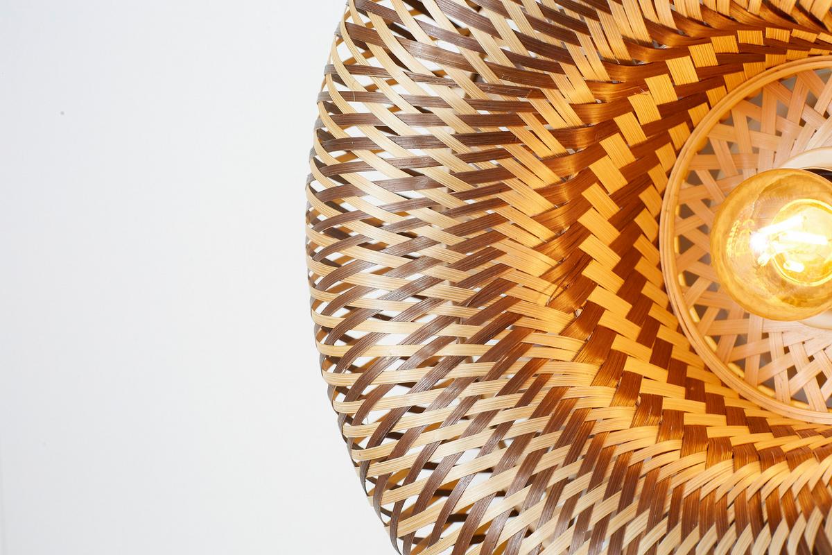 Stropna Svetilka Barbados, Bambus - naravne barve/rjava, Basics, naravni materiali (35/15cm) - Good & Mojo