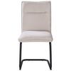 STOL NOVA - beige/svart, Modern, metall/textil (47/90/61cm) - Mömax