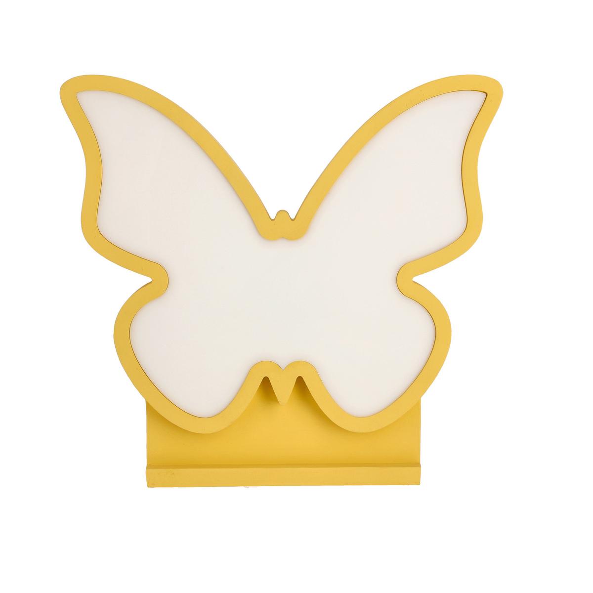 Dječja Stolna Svjetiljka Butterfly - zlatne boje, Basics, drvni materijal/plastika (28.5/5/26.5cm)