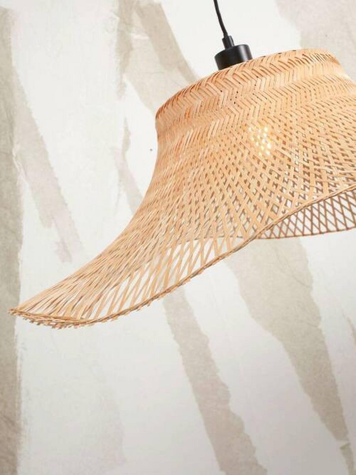 STEHLEUCHTE IBIZA/FS/AD/N/50/N - Naturfarben, Trend (77/50/150cm) - Good & Mojo